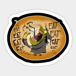 Hungry Witch Sticker